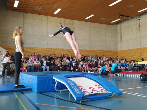 Lorena Hübscher in Aktion